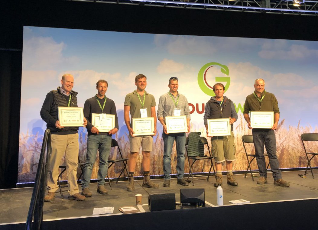 Soil Farmer of the Year Winners 2021 at Groundswell